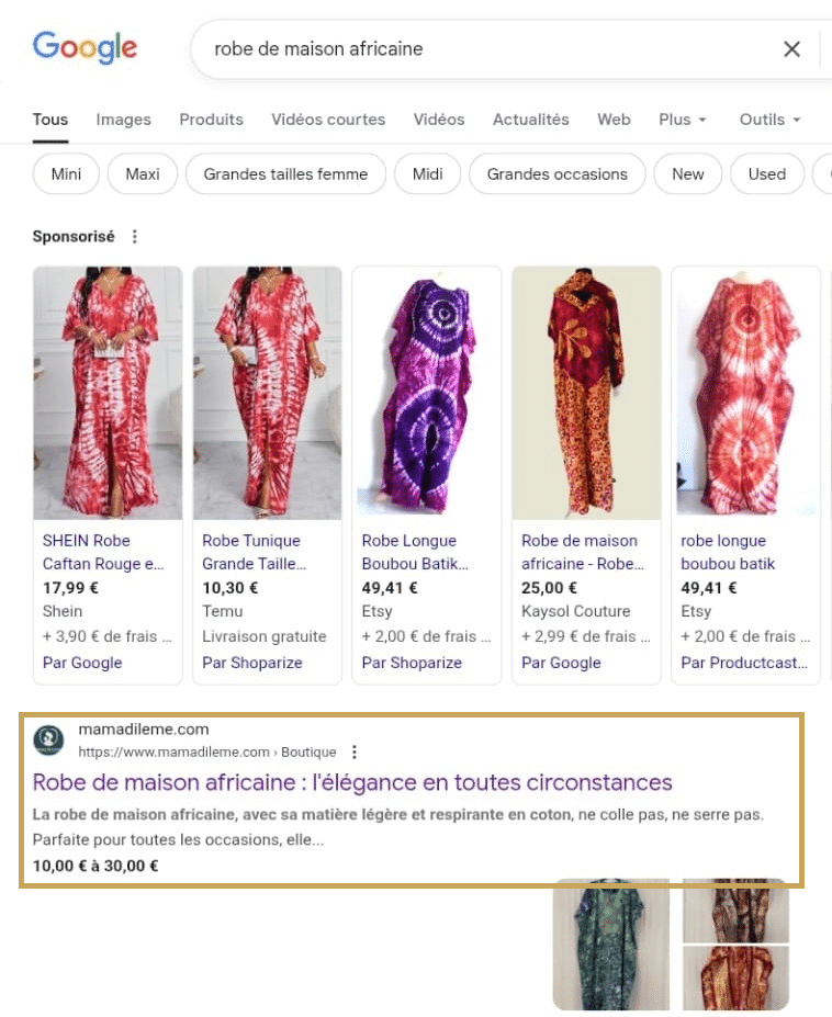 création de site WordPress vitrine et e-commerce WooCommerce professionnel, optimisé SEO et évolutif pour entrepreneures et e-commerçantes, Agence Nour